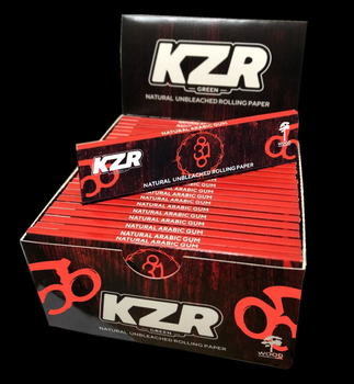 Бумажки KZR King Size Красное дерево - Бренд KZR - Магазин домашних увлечений homehobbyshop.ru