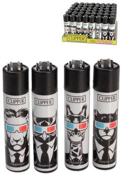 Зажигалка Clipper 3D Animals #2 - Бренд Clipper - Магазин домашних увлечений homehobbyshop.ru