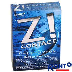 Японские капли для глаз Rohto Z Contact увлажняющие - Бренд Rohto - Магазин домашних увлечений homehobbyshop.ru
