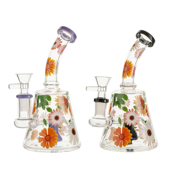 Бонг Flower Power Bubbler 1xDrum Percolator - Бонги - Бонги бабблеры - Магазин домашних увлечений homehobbyshop.ru