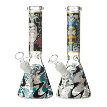 Бонг Rick + Morty ДИСКОНТ - Уценка - Магазин домашних увлечений homehobbyshop.ru