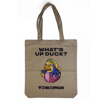 Сумка-шоппер What's up duck? - Коллабы - TRPH - Магазин домашних увлечений homehobbyshop.ru