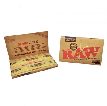 Бумажки RAW Classic Single Wide Double Pack - Самокрутки - Бумага RAW - Магазин домашних увлечений homehobbyshop.ru