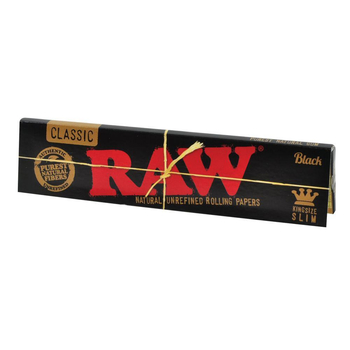 Бумага RAW Black Classic KS Slim - Самокрутки - Бумага RAW - Магазин домашних увлечений homehobbyshop.ru