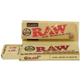 Бумажки Raw Connoisseur 1 1/4 size + Pre-rolled tips - Самокрутки - Бумага с фильтрами - Магазин домашних увлечений homehobbyshop.ru